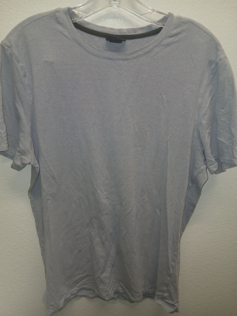 Hylete Light Gray Crew Neck Short Sleeve Tee